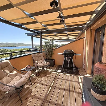 아파트 Appt T3 Terrasse Dans Bord De Avec Piscine 피아노톨리-카르다렐로
