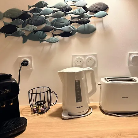 아파트 Appt T3 Terrasse Dans Bord De Avec Piscine *