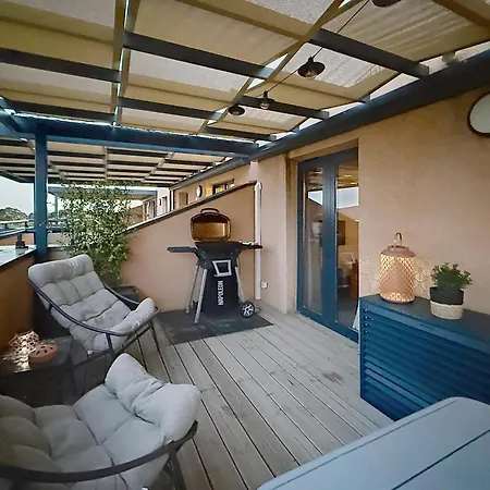 Apartmán Appt T3 Terrasse Dans Bord De Avec Piscine *