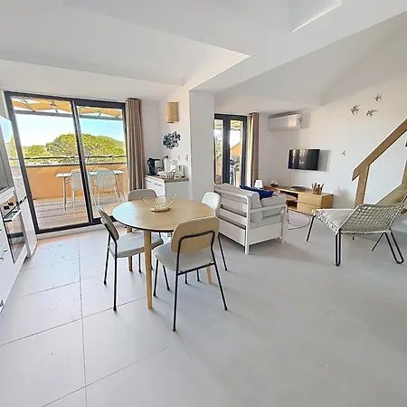 Lejlighed Appt T3 Terrasse Dans Bord De Avec Piscine Pianottoli-Caldarello (Corsica)