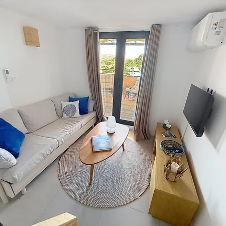 Appt T3 Terrasse Dans Bord De Avec Piscine * Pianottoli-Caldarello (Corsica)