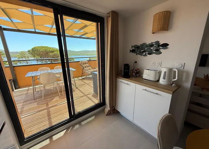 公寓 Appt T3 Terrasse Dans Bord De Avec Piscine *