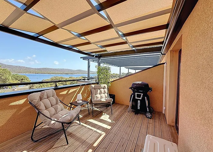 Apartmán Appt T3 Terrasse Dans Bord De Avec Piscine Pianottoli-Caldarello (Corsica)