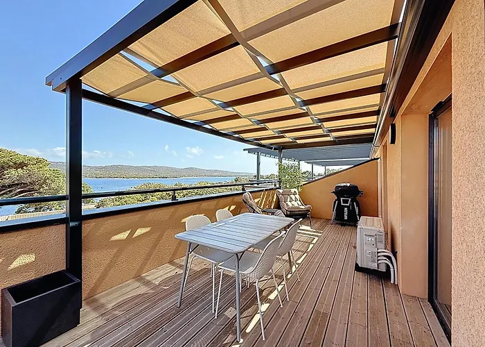 Appt T3 Terrasse Dans Bord De Avec Piscine Pianottoli-Caldarello (Corsica)